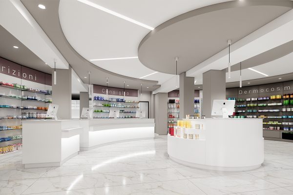 Ristrutturazione Farmacia Garau Soliera Massa Carrara